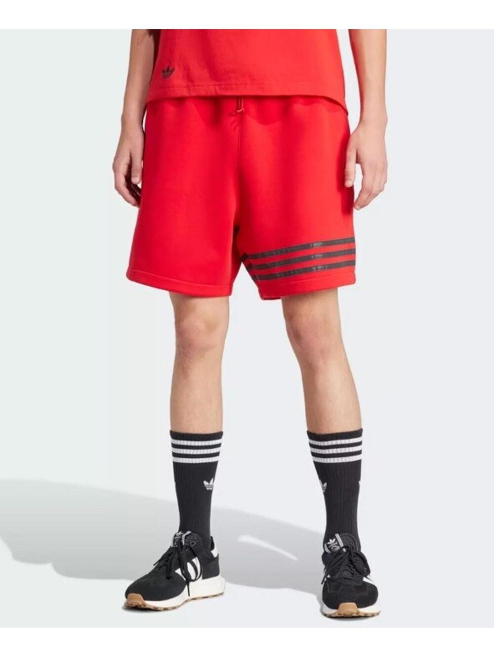 $50 ADIDAS Men's Street Neuclassic Red Shorts IS2828 Size XXL - Picture 3 of 3